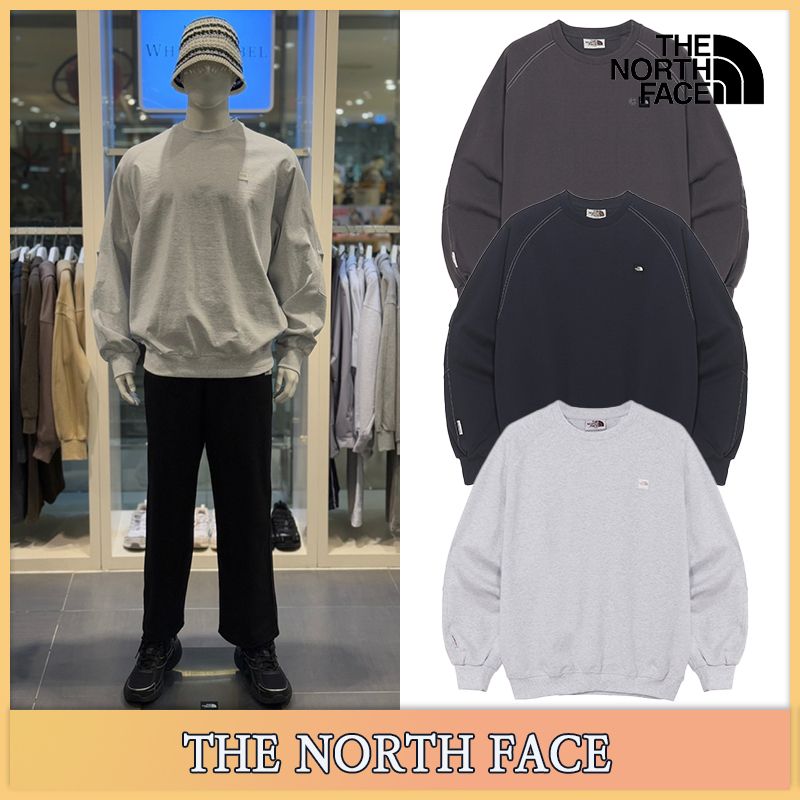 The North Face】25SS☆ミニボックスステッチスウェットシャツ (THE