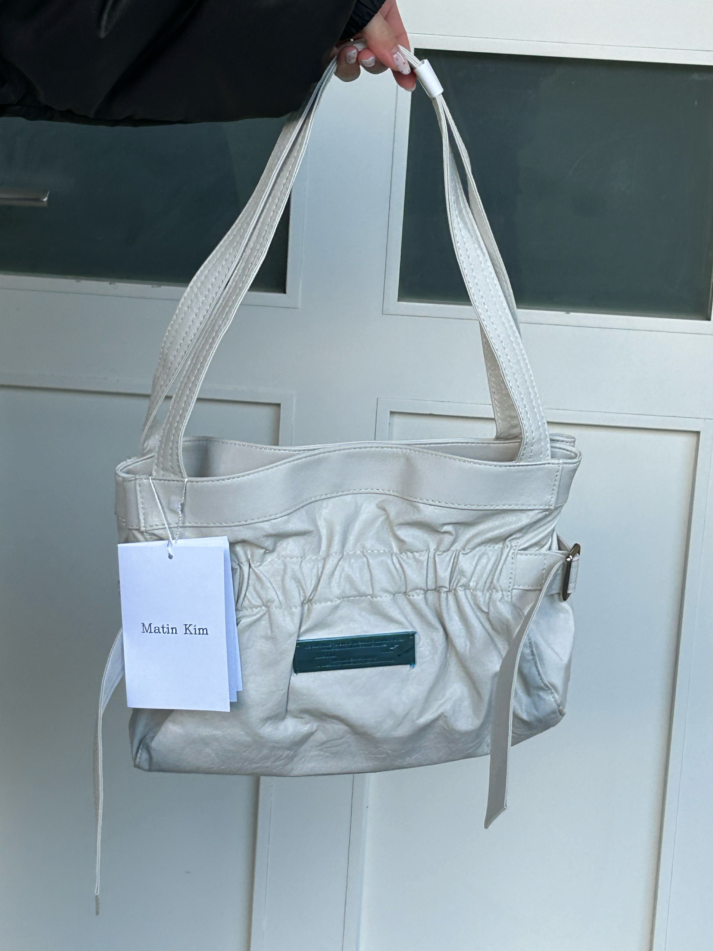 Matin Kim FAUX LEATHER SEASHELL BAG / MINI BAGマーティンキム