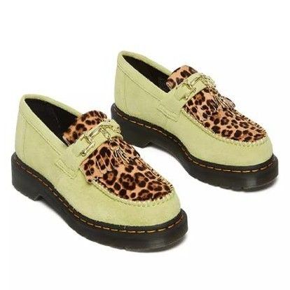 ドクターマーチン◇Adrian Bone Snaffleスエードローファー◇黄 (Dr