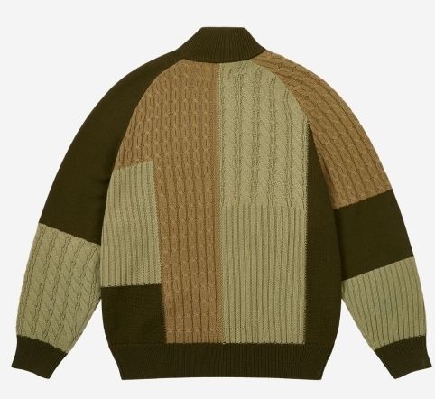 ☆25SS WEEK3☆Palace Patchwork Zip Knit (Palace Skateboards/ニット