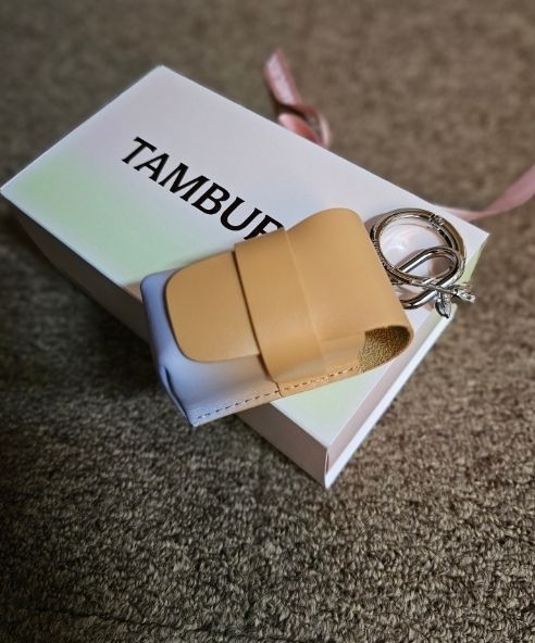 TAMBURINS] Perfume Balm Leather Wear Case Keyring 単品 (tamburins