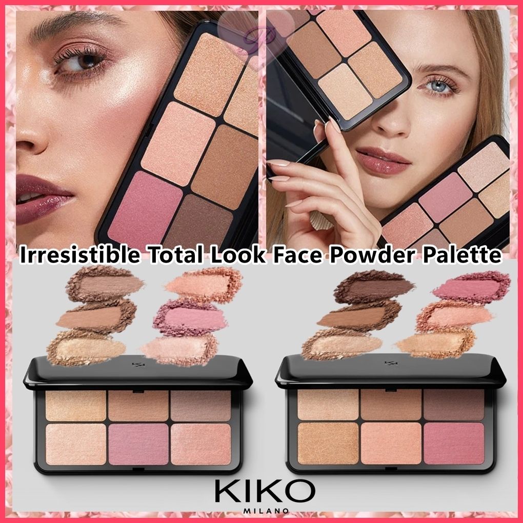 KIKO MILANO】Irresistible Total Look Face Powder Palette (KIKO