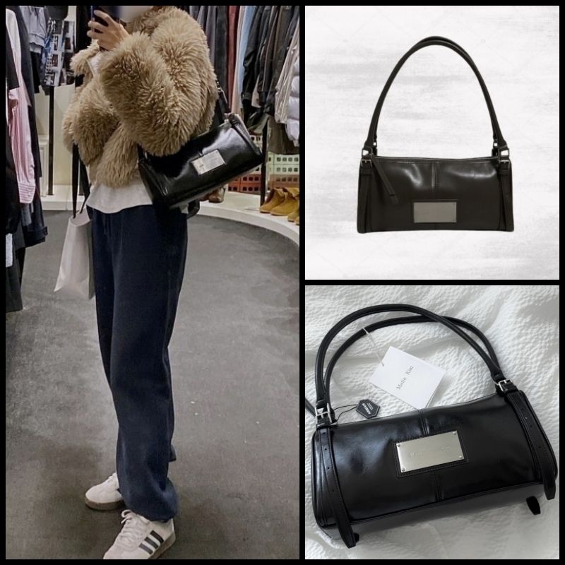 MATIN KIM] BUCKLE STRAP SHOULDER BAG 2COLOR (Matin Kim/ショルダー