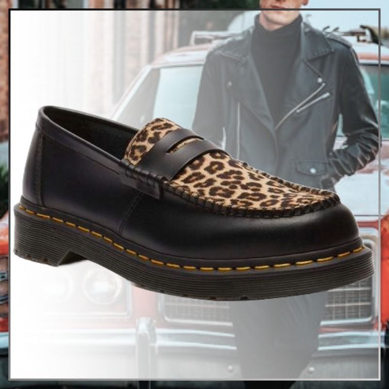 レオパード柄【Dr.Martensドクターマーチン】Penton ローファー (Dr