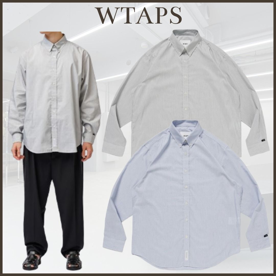 WTAPS】BD 02/LS/CTPL. BROADCLOTH. TEXTILE. COOLMAX. RF (WTAPS
