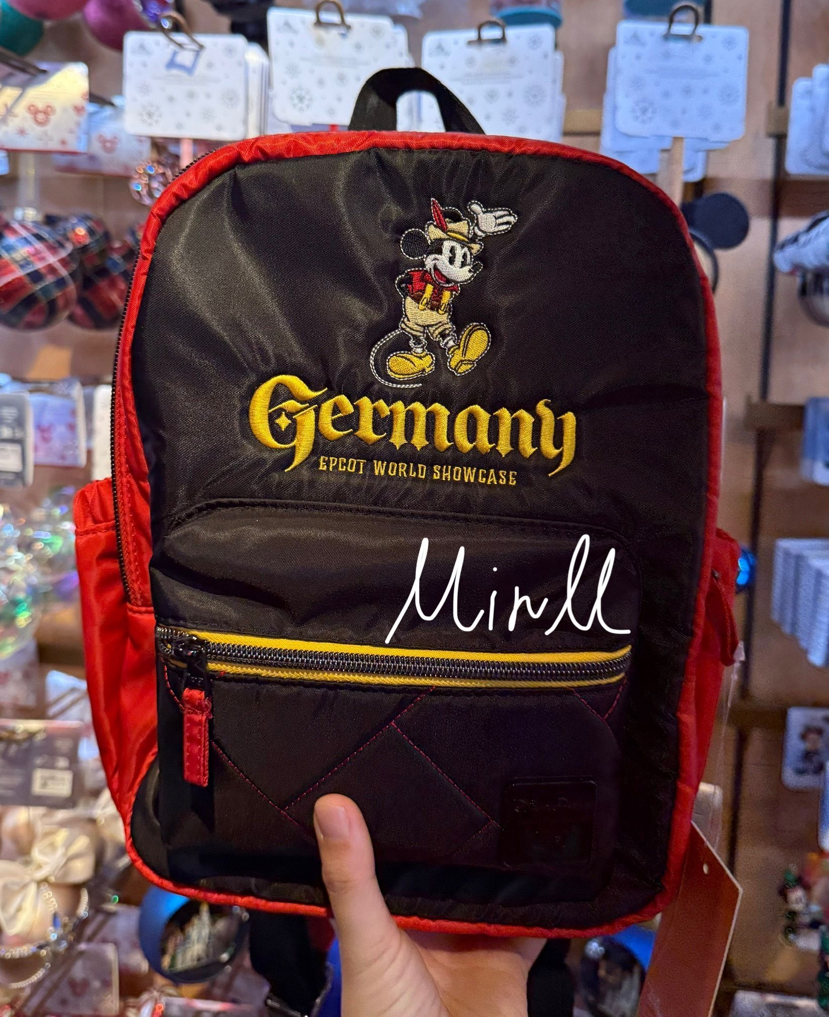 Lug】Walt Disney World ドイツ館 ミッキー ミニバックパック (Disney