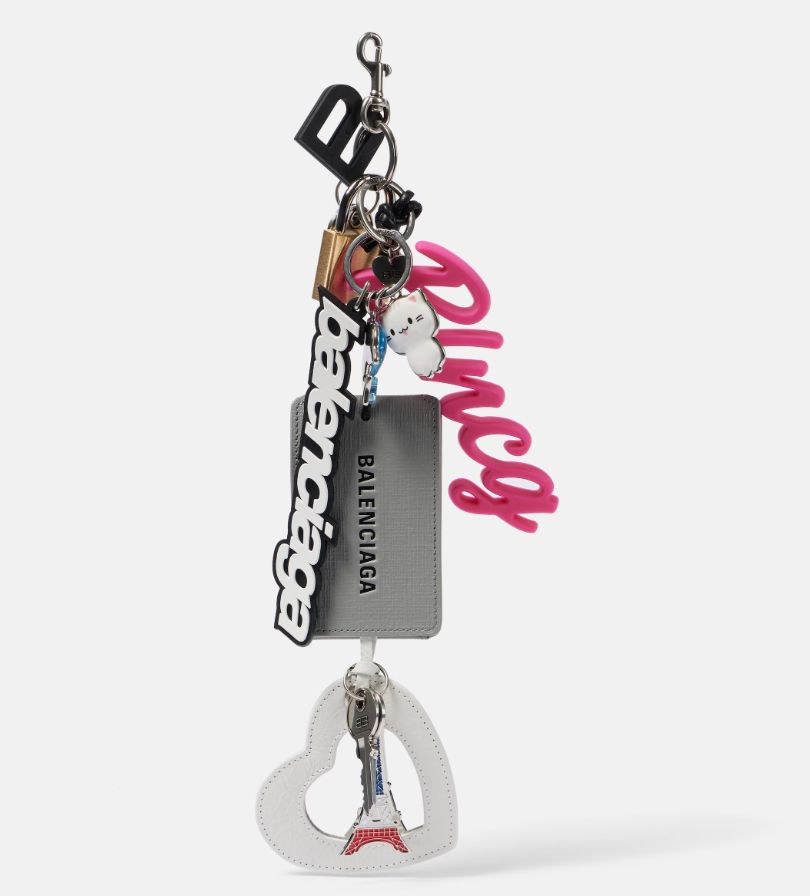 VIP価格☆BALENCIAGA☆Turner チャーム キーリング (BALENCIAGA