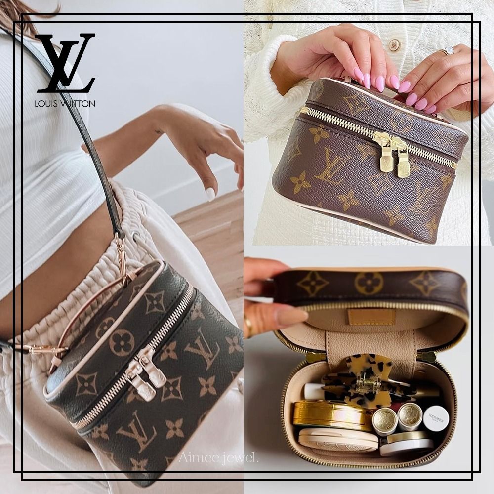 国内発送＊【Louis Vuitton】ニース ナノ ヴァニティ バック (Louis