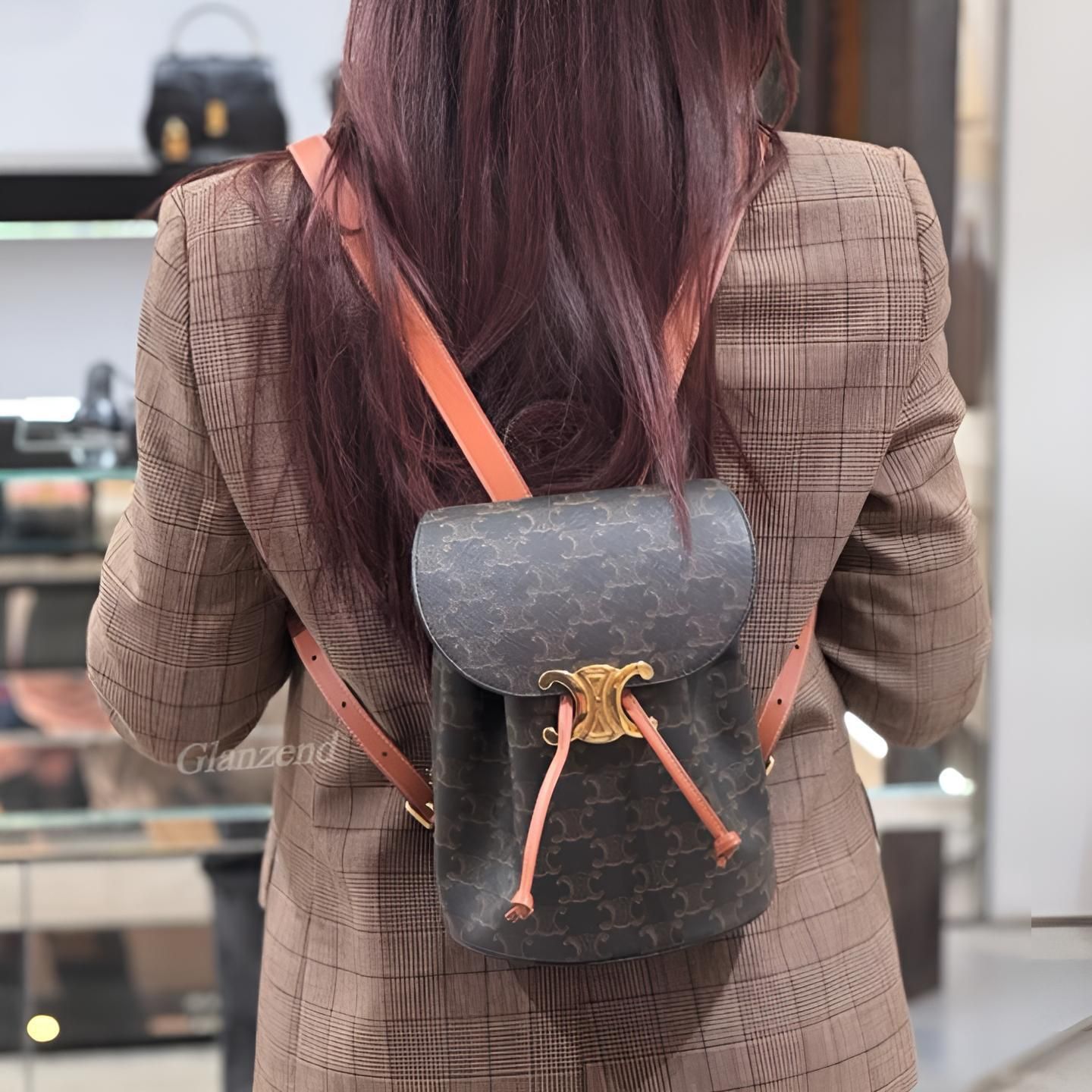 ☆大人気☆【CELINE】トリオンフキャンバス ボニー バックパック