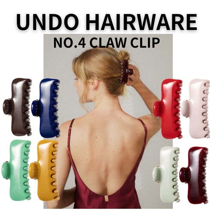 日本未入荷【Undo Hairware】No. 4 Claw クリップ(送料関税込) (UNDO