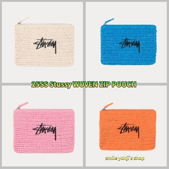 25SS☆Stussy WOVEN ZIP POUCH (STUSSY/ポーチ) 117357972【BUYMA】