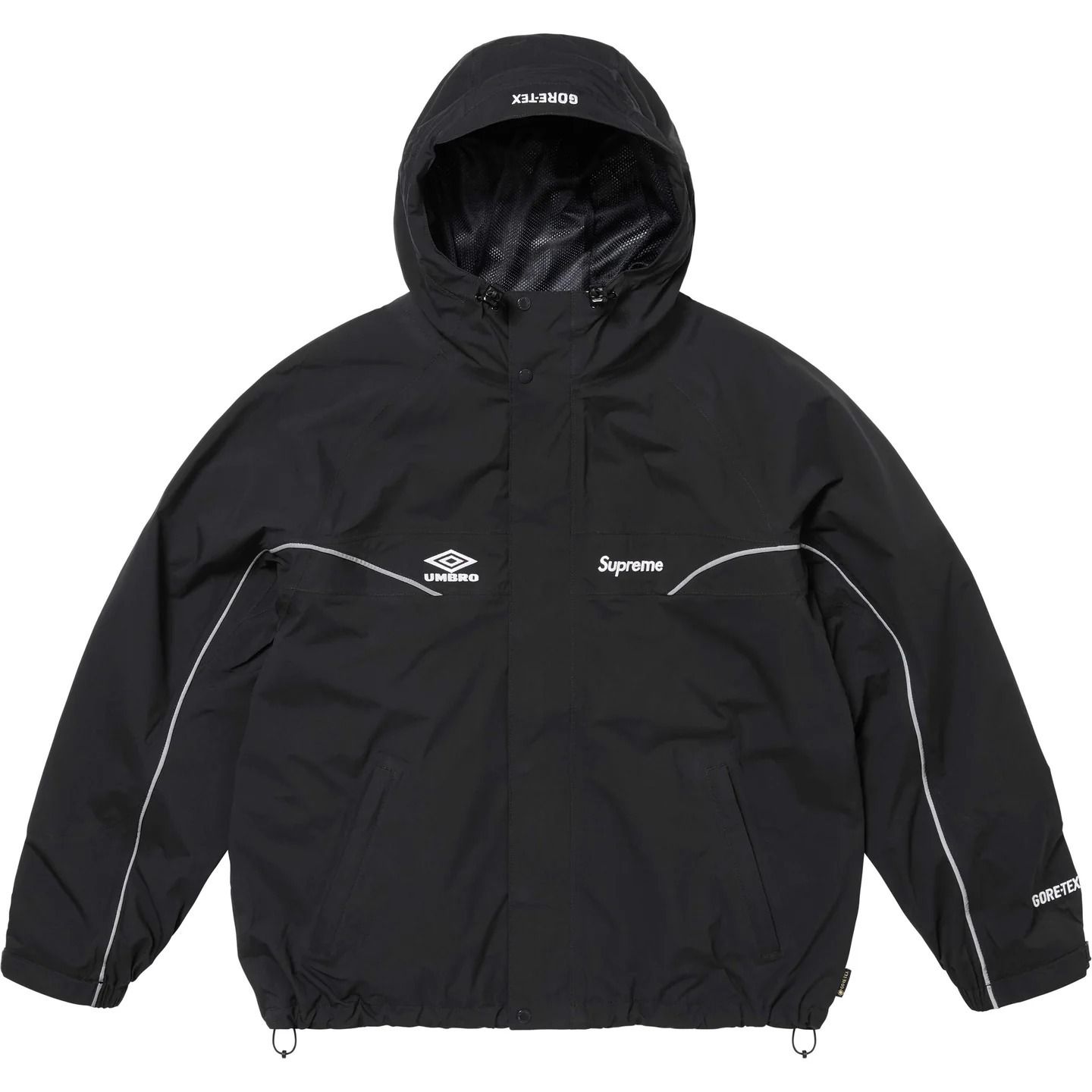 Supreme x Umbro】 Gore-Tex Hooded Jacket Black - 25SS (Supreme