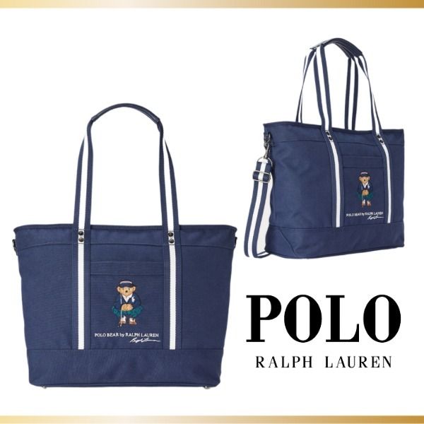 POLO RALPH LAUREN】Poloベア ゴルフ トート バッグ (POLO RALPH