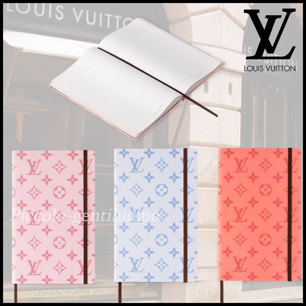 新品ルイヴィトンLouis VuittonジェーンノートブックMMステッカーズ