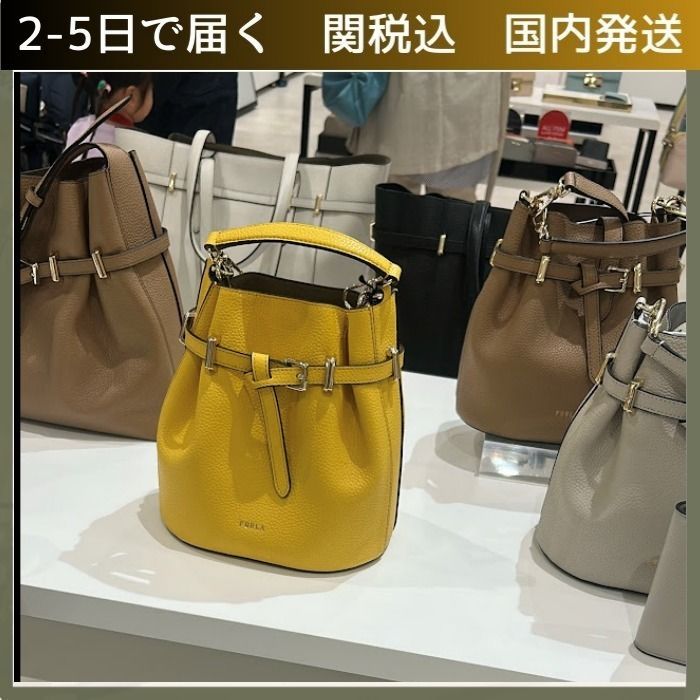 FURLA フルラ/AURA 2WAY ショルダー バッグ バケットバック (FURLA