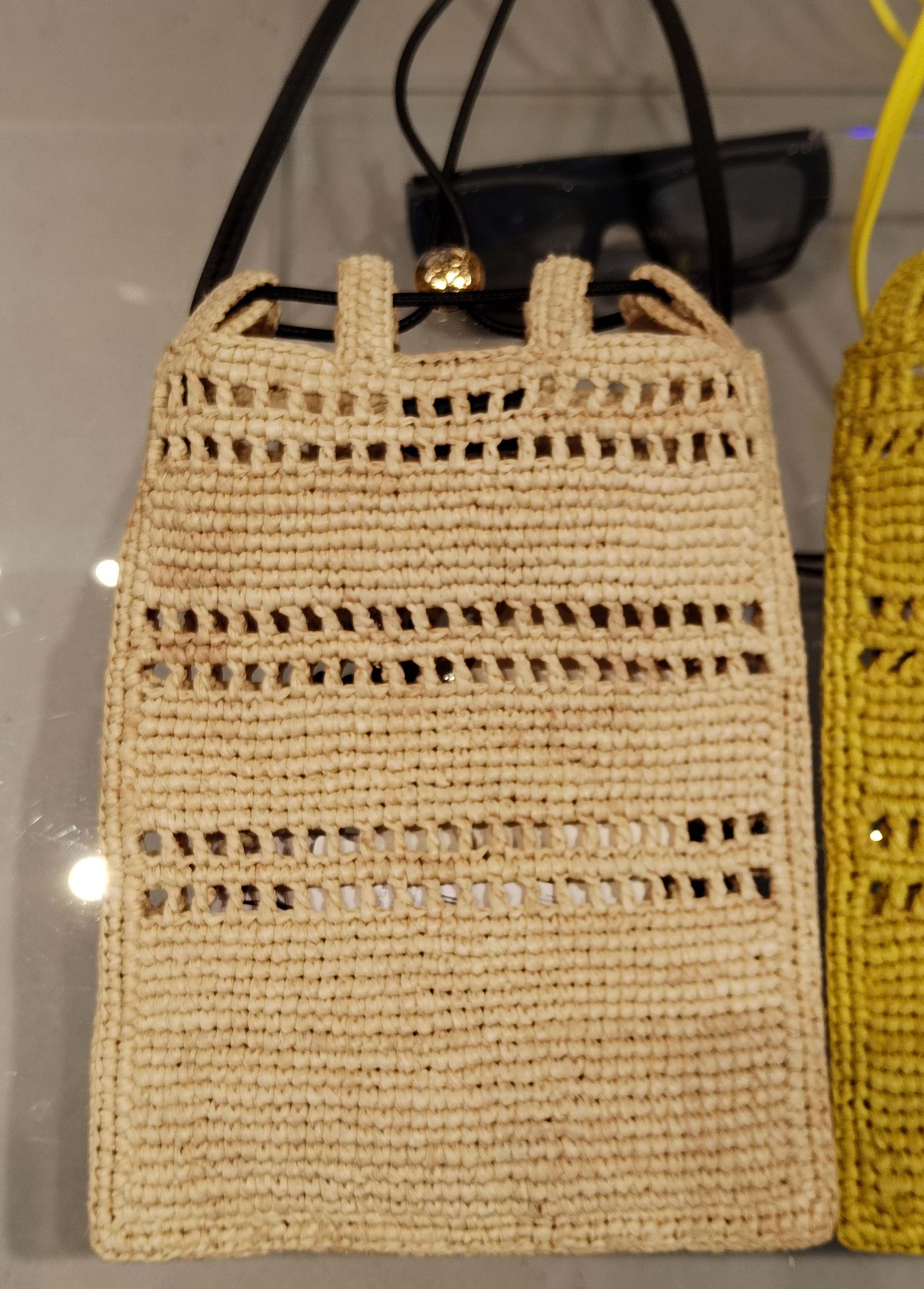 LOEWE ドローストリング ポケット（ラフィア） (LOEWE/ショルダー