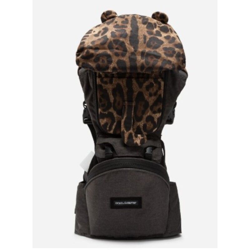 DOLCE&GABBANA】レオパード柄ベビーキャリア 抱っこ紐 (Dolce
