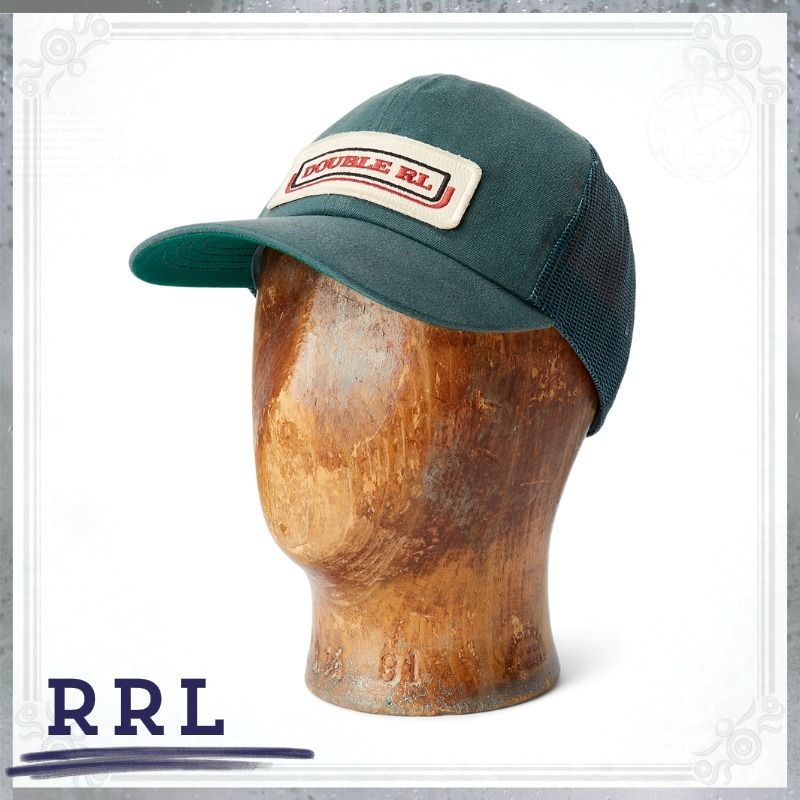 RRL】ロゴパッチツイルトラッカーキャップ (RRL/キャップ