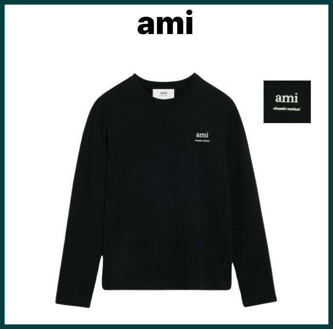 AMI PARIS Long T-Shirt アミ パリス ロゴ ロング Tシャツ (AMI PARIS