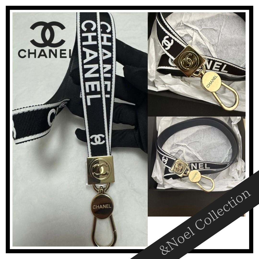 便利！スマホもカードケースも◎】CHANEL ネックストラップ (CHANEL