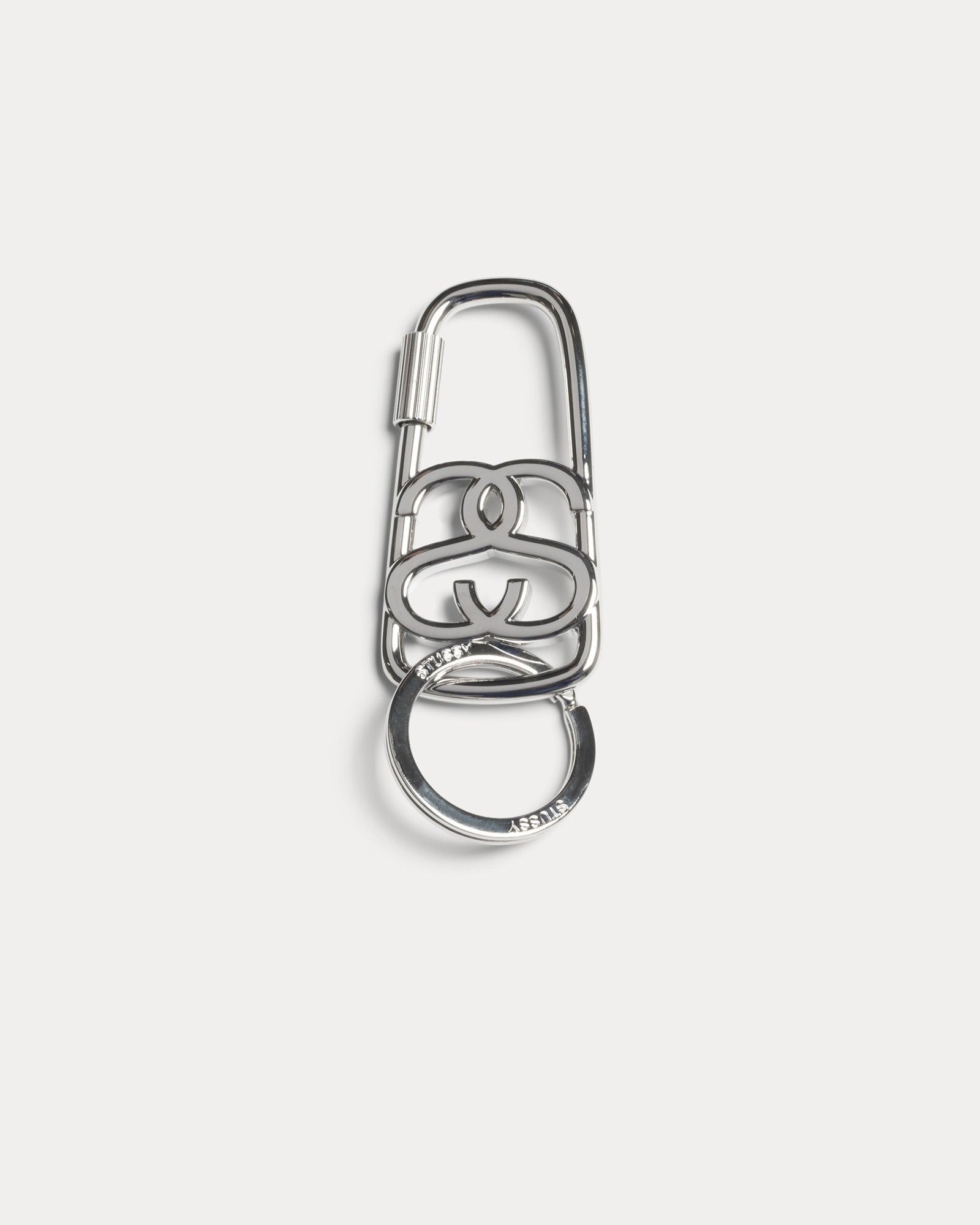STUSSY】25ss SS LINK TWIST CARABINER (STUSSY/キーケース
