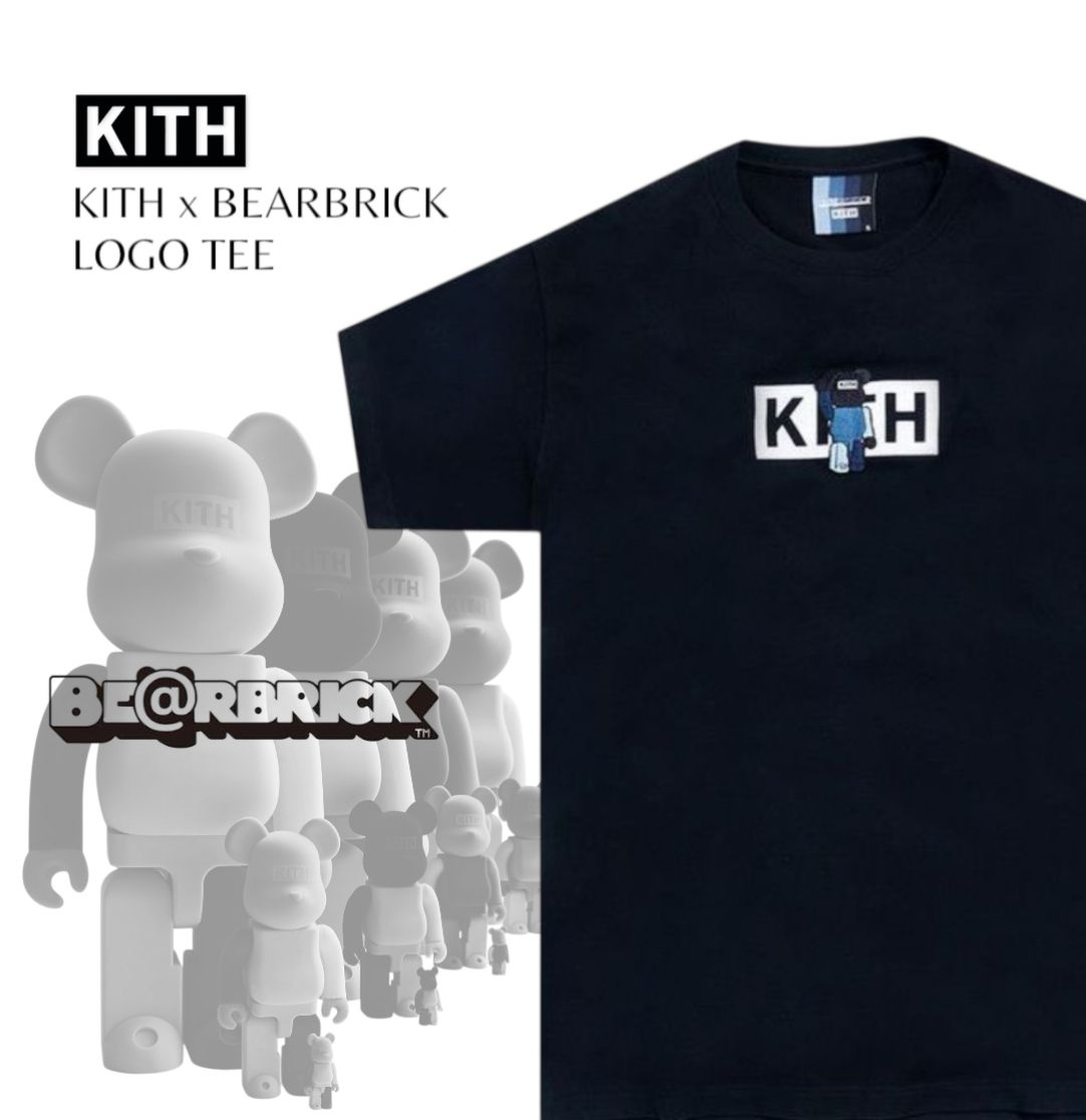 ☆ KITH x BEARBRICK Logo tee ロゴTシャツ ☆ (KITH NYC/Tシャツ