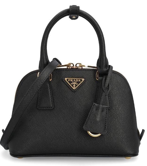 PRADA ♪ レザー トップハンドルバッグ 1BA851 (PRADA/ハンドバッグ