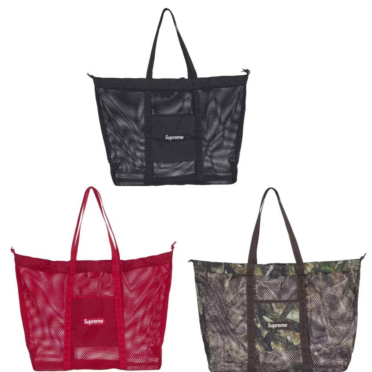 シュプリーム☆メッシュトートバッグ☆Mesh Tote Bag (Supreme/トート