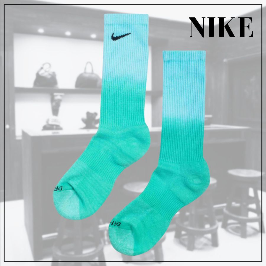 NIKE】ティファニーブルー ユニセックス ソックス ☆靴下2足組 (Nike