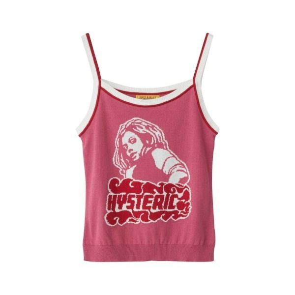 ヒステリックグラマー スカルキャミソール ヒステリックスヘビ柄スカル