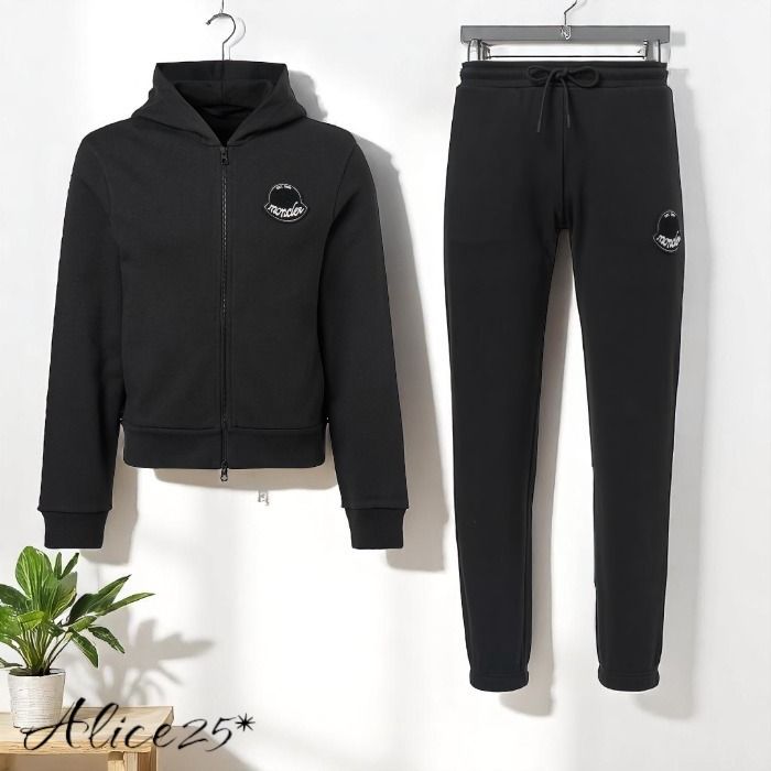 関税込 国内発送 [MONCLER] セットアップ コットン ジャージー