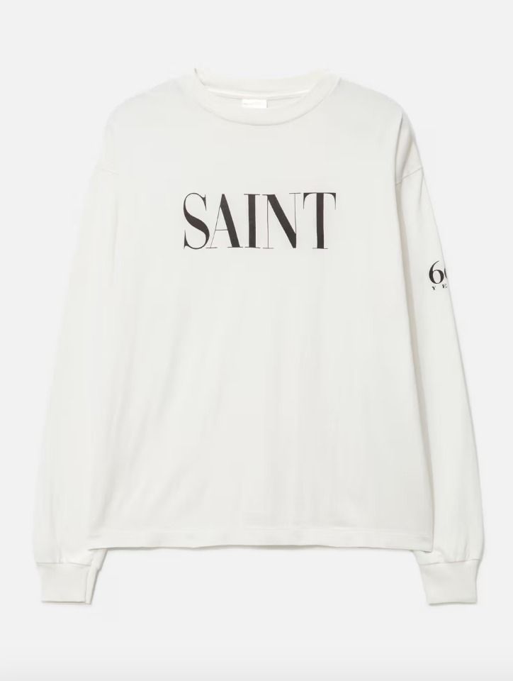 Saint Mxxxxxx セントマイケル ロングスリーブTシャツ ロンT (Saint