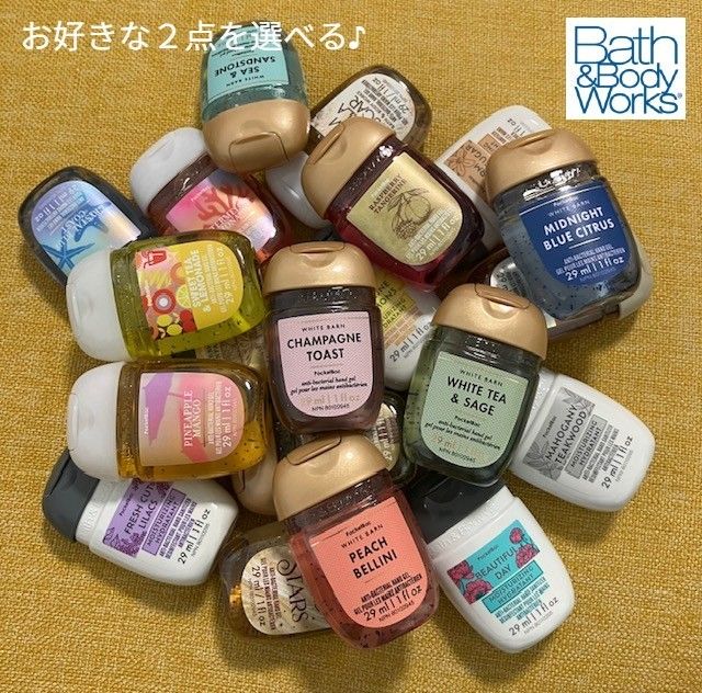 ミニサイズ【Bath＆Body Works】香りハンドサニタイザー2個set (Bath