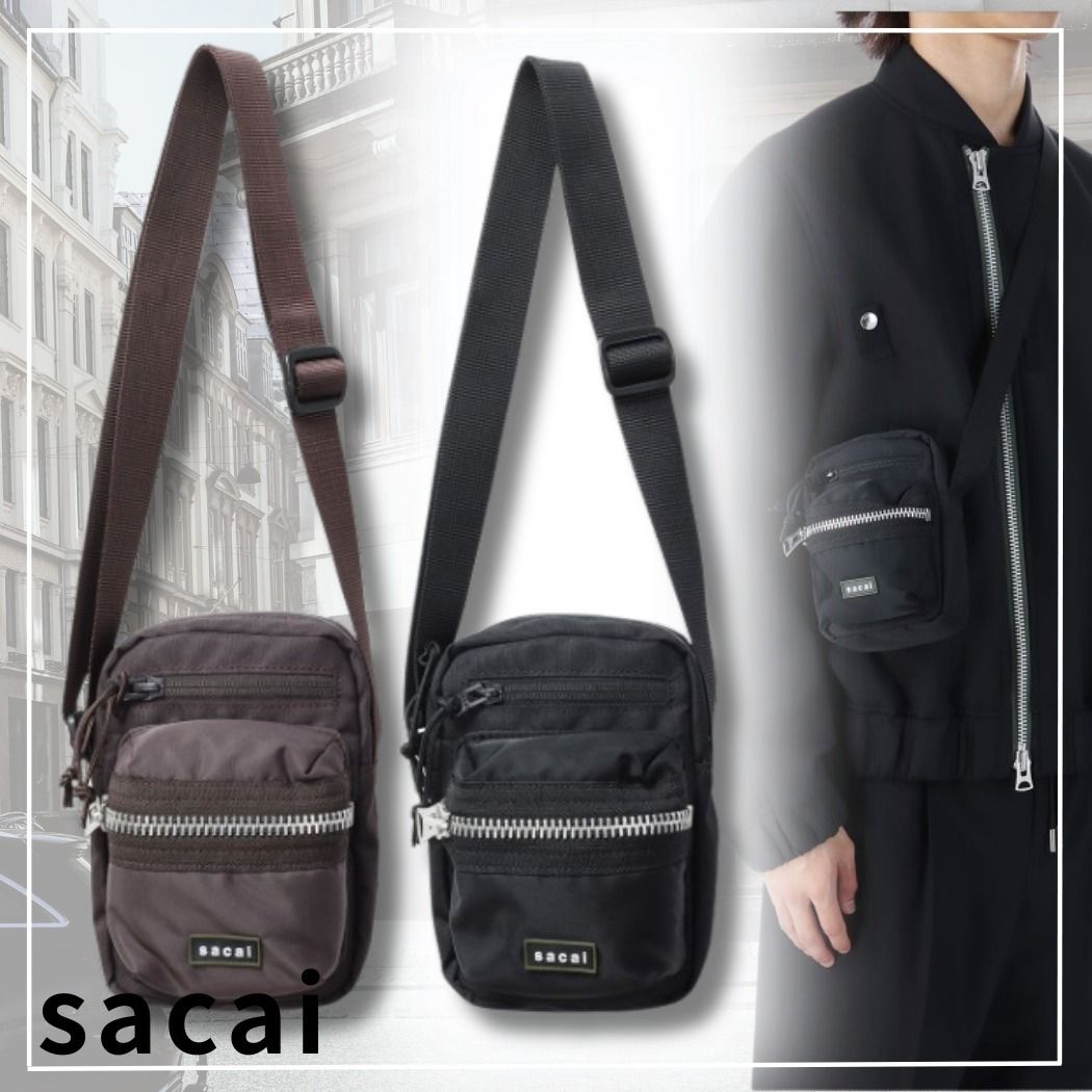 タイムレスな洗練デザイン】 sacai ポケット ポーチ (sacai/ショルダー