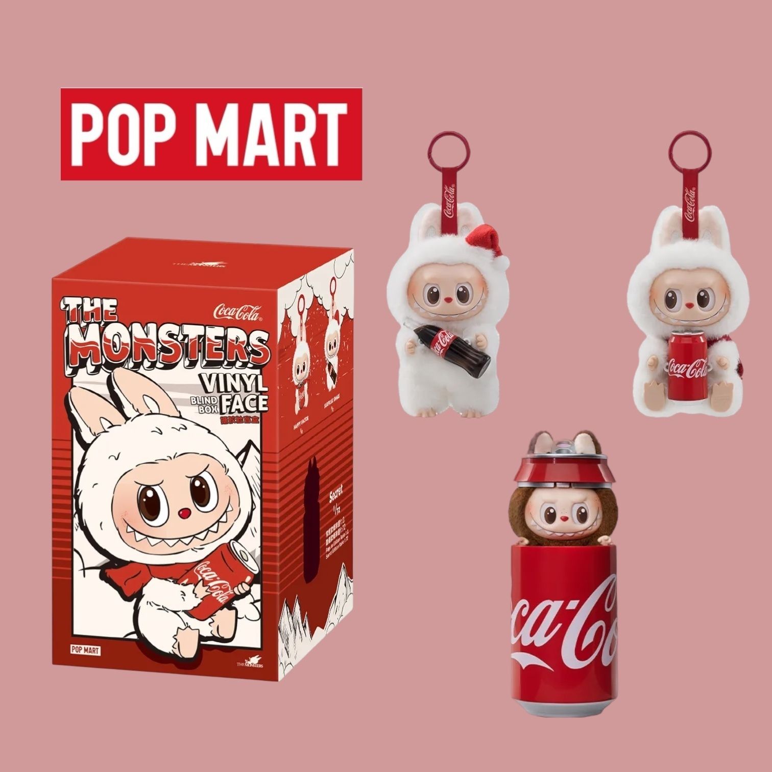 ☆POPMART LABUBU コカ・コーラ シリーズ ぬいぐるみ/送料込 (POP MART