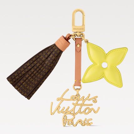 ルイヴィトン】バッグチャーム LV レターリング スタッキング (Louis