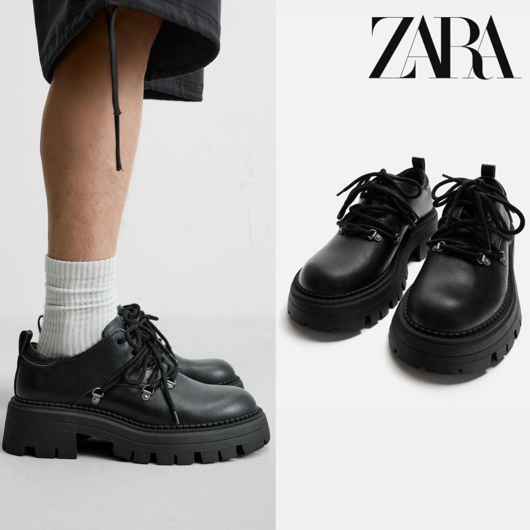 ZARA］マルチレース チャンキーシューズ (ZARA/ドレスシューズ・革靴