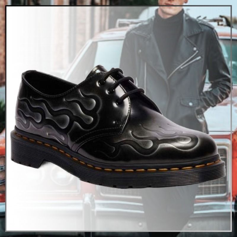 カジュアルデザイン【Dr.Martens】1461 INFERNO レザーシューズ (Dr