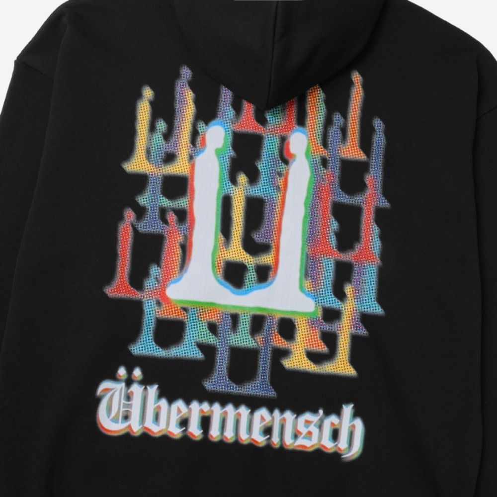G-DRAGON Ubermensch Hoodie Zip-Up Black ☆人気 (peaceminusone