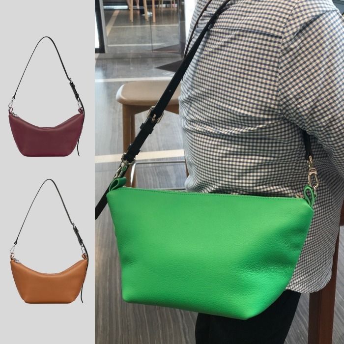 Longchamp】ル スラウチ S レザー クロスボディバッグ☆3色 (Longchamp
