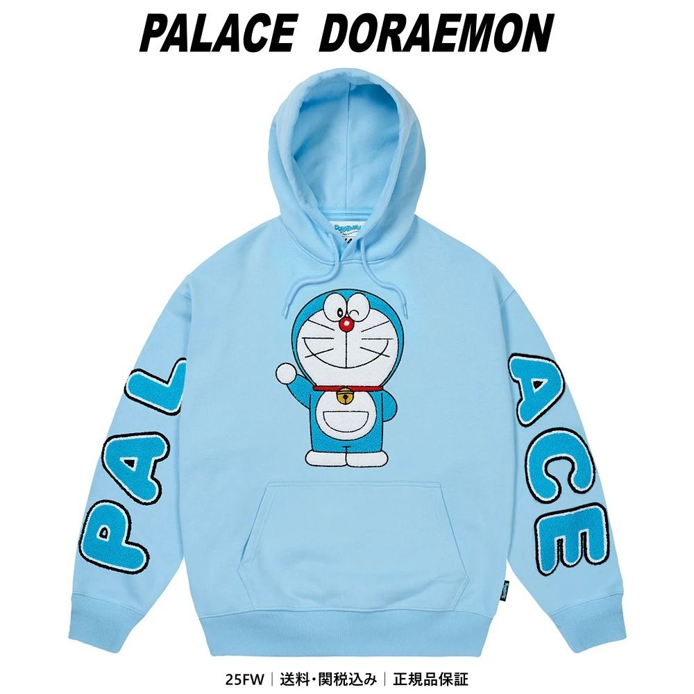 PALACE × ドラえもん】コラボ Hood Blue - 25FW☆限定 (Palace