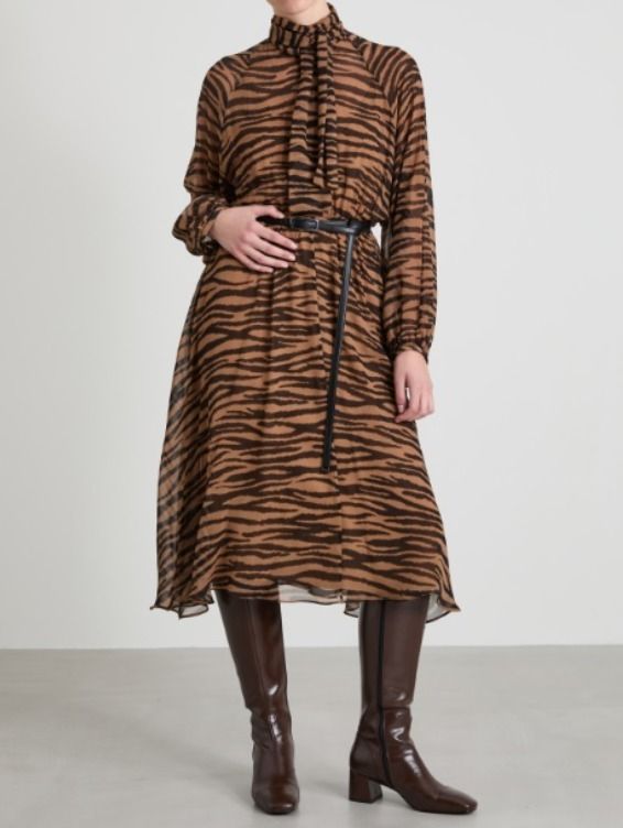 アウトレット☆Max Mara STUDIO☆glizia シルクシャツドレス (Max Mara