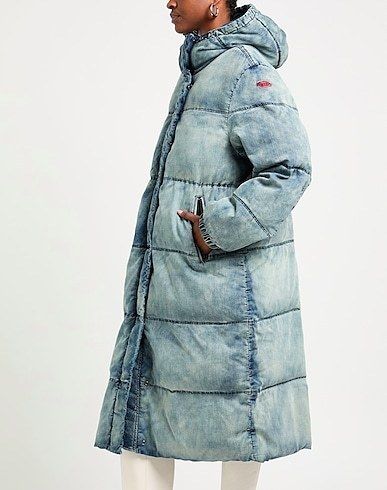 DIESEL】デニム パファージャケット ダウンジャケット ロング (DIESEL