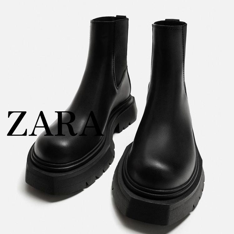 ZARA】ボリュームチェルシーブーツ | 2008/620/800 (ZARA/ブーツ) 2008