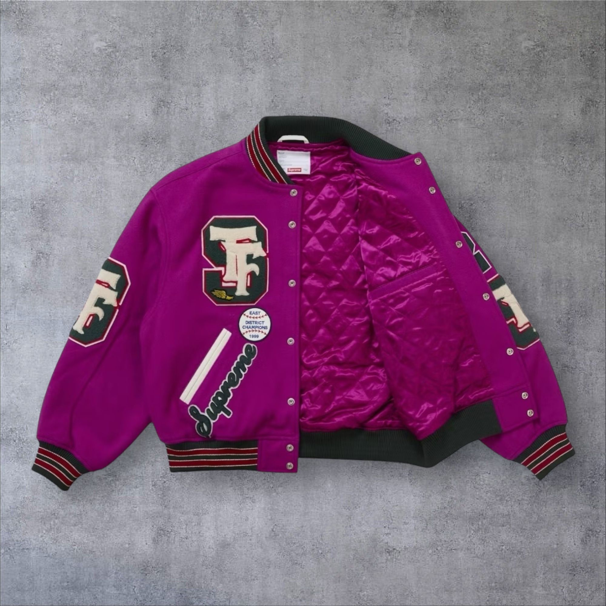 2025FW】Supreme Drill Team Varsity Jacket (Supreme/ブルゾン