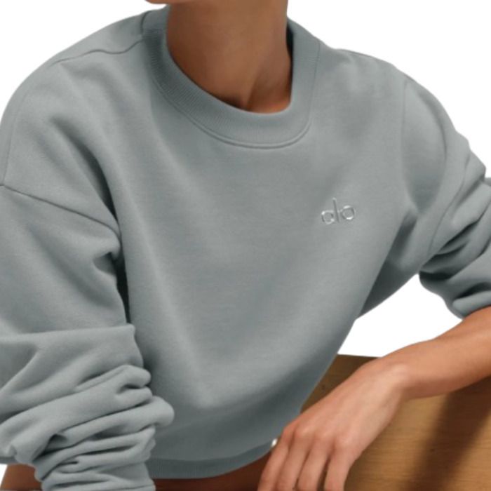 新カラー登場♪【alo】Accolade クロップド丈クルーネック (ALO Yoga