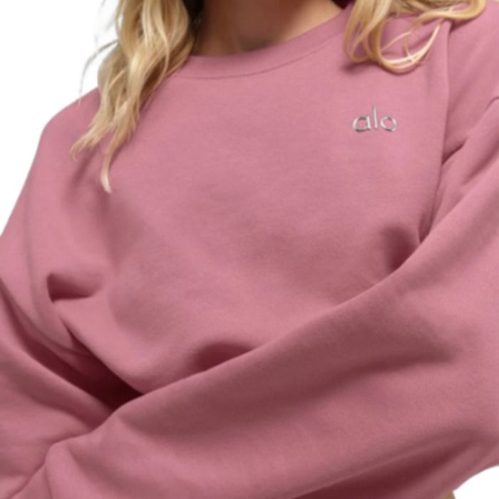 新カラー登場♪【alo】Accolade クロップド丈クルーネック (ALO Yoga