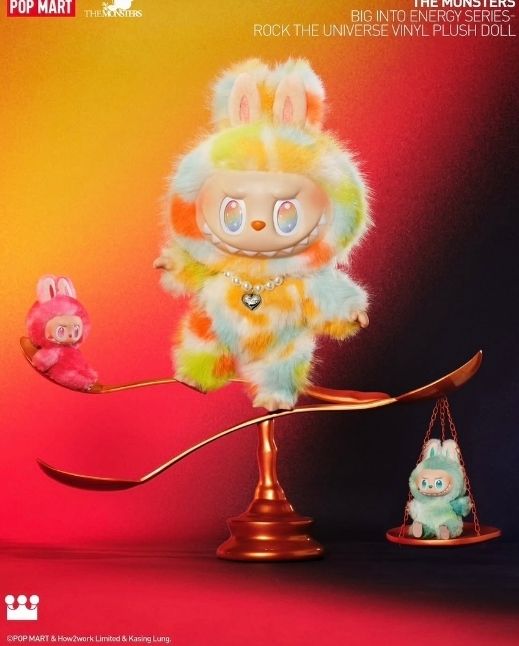 BIG INTO ENERGY SERIES-ROCK THE UNIVERSE VINYL PLUSH DOLL (POP