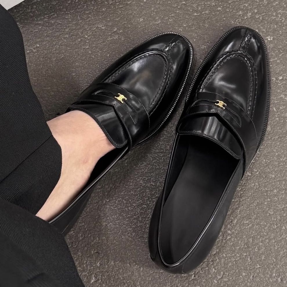 定番☆】Celine セリーヌ マラケ トリオンフ ローファー (CELINE