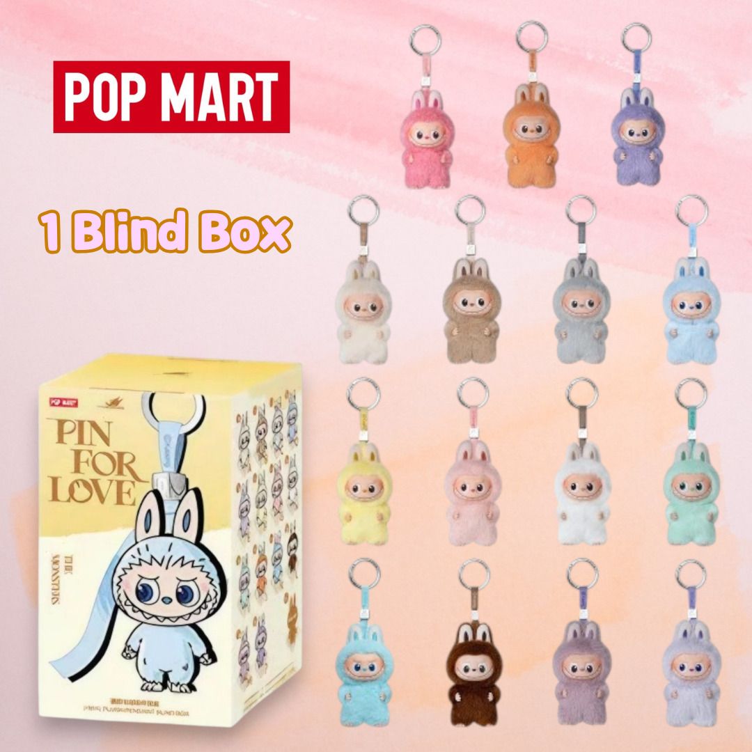 POP MART Labubu The Monsters Pin For Love Series☆送料込 (POP MART